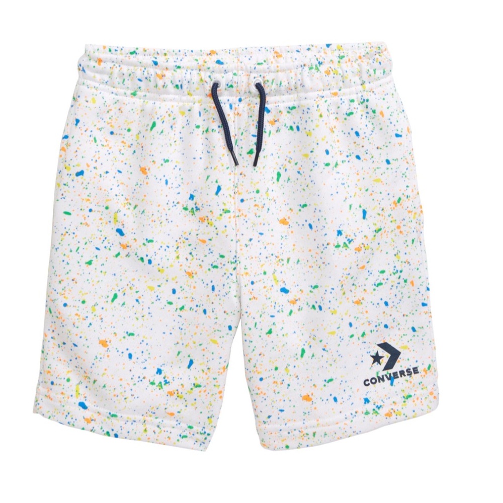 CONVERSE BOYS YSM SPLATTER PRINT SHORTS